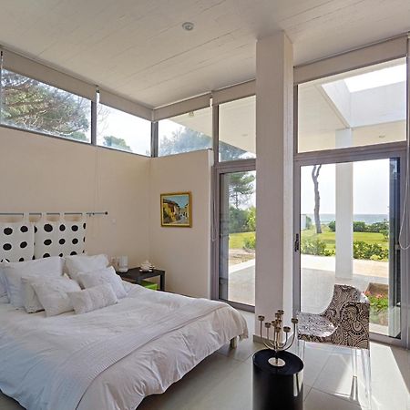 Beachfront Villa Hoopoe Schinias, Marathon المظهر الخارجي الصورة